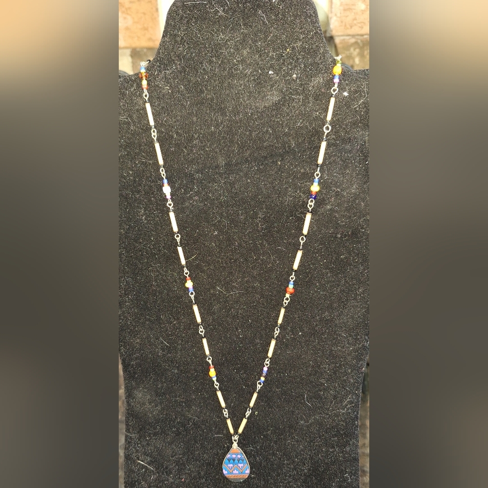 Native American jewelry necklace and earrings
